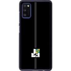 Samsung Galaxy A41 Case Hülle - Kanton GR schwarz