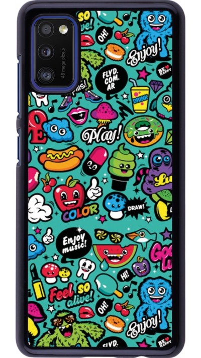 Coque Samsung Galaxy A41 - Cartoons old school