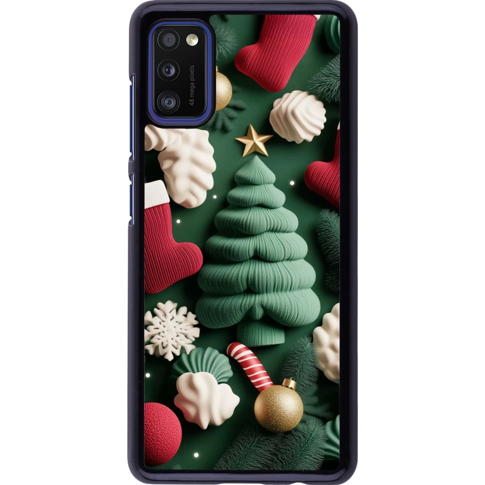 Coque Samsung Galaxy A41 - Christmas 25 Christmas textiles