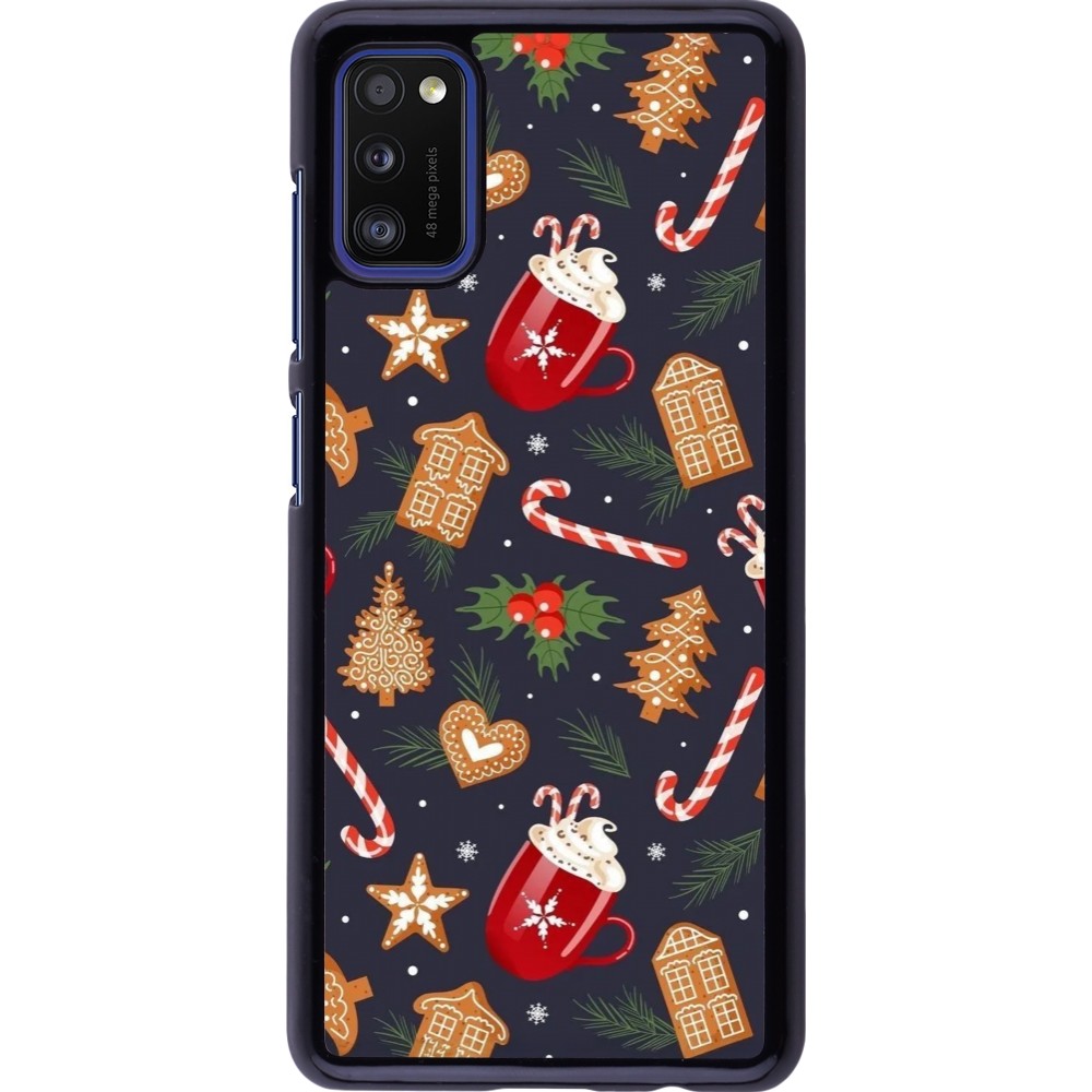 Coque Samsung Galaxy A41 - Christmas 25 Pattern Gingerbread House