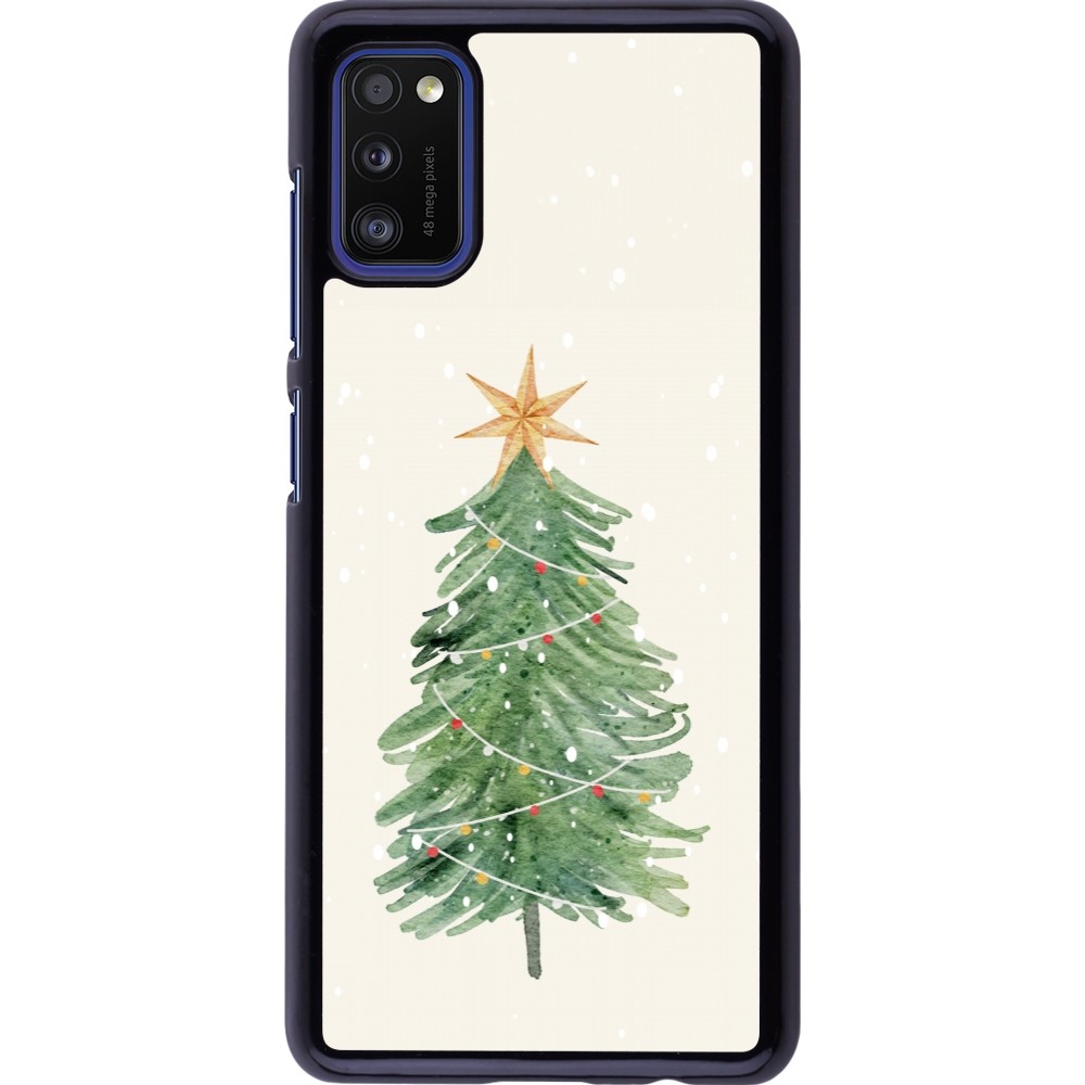 Coque Samsung Galaxy A41 - Christmas 25 Sketch Tree