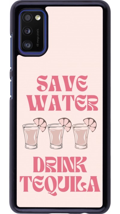 Coque Samsung Galaxy A41 - Cocktail Save Water Drink Tequila