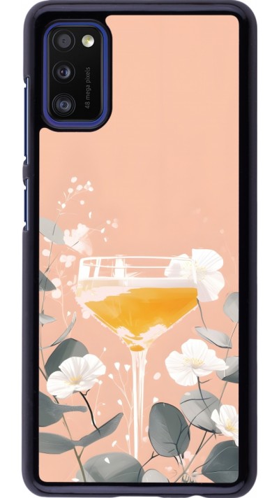 Samsung Galaxy A41 Case Hülle - Cocktail Flowers