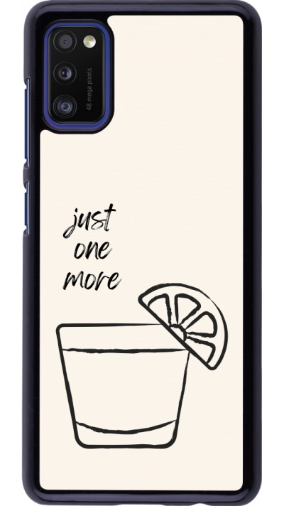 Samsung Galaxy A41 Case Hülle - Cocktail Just one more