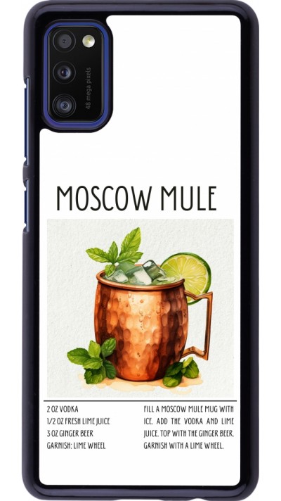 Coque Samsung Galaxy A41 - Cocktail recette Moscow Mule