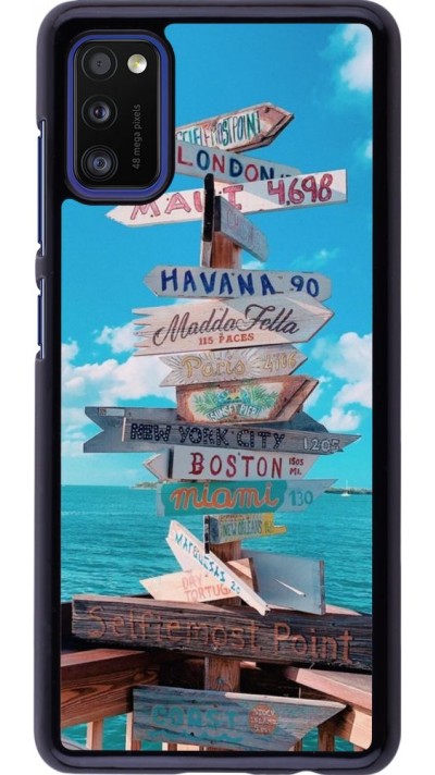 Coque Samsung Galaxy A41 - Cool Cities Directions