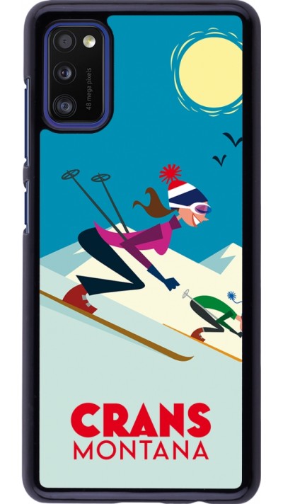 Coque Samsung Galaxy A41 - Crans-Montana Ski Downhill