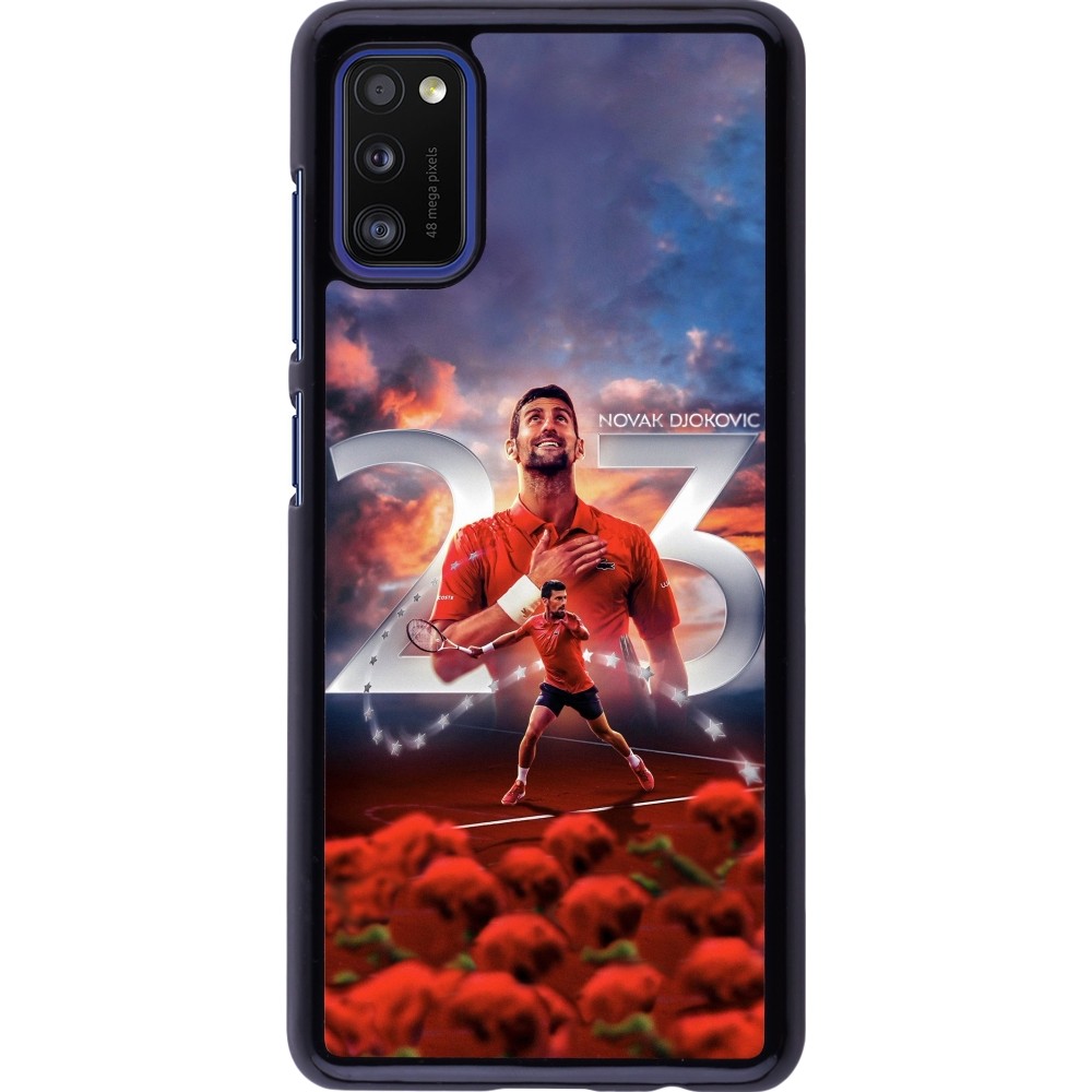 Samsung Galaxy A41 Case Hülle - Djokovic 23 Grand Slam