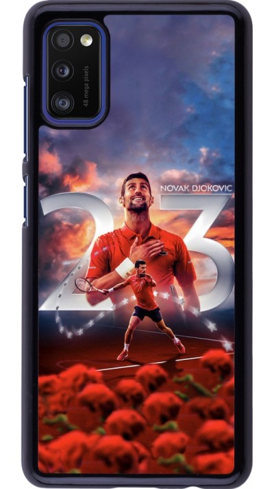 Samsung Galaxy A41 Case Hülle - Djokovic 23 Grand Slam