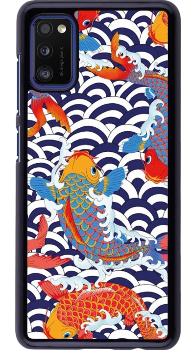 Samsung Galaxy A41 Case Hülle - Easter 2023 japanese fish