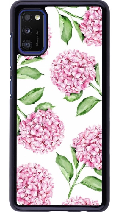 Samsung Galaxy A41 Case Hülle - Easter 2024 pink flowers