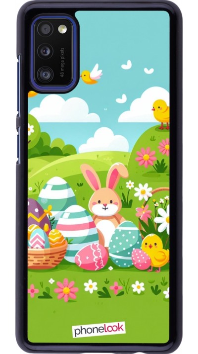 Samsung Galaxy A41 Case Hülle - Ostern 2025 Gruen