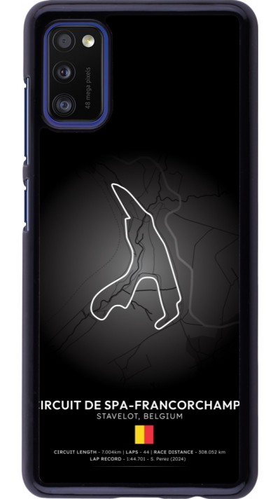 Coque Samsung Galaxy A41 - F1 Track 2025 Belgium