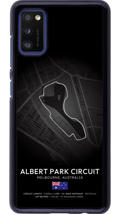 Coque Samsung Galaxy A41 - F1 Track 2025 Melbourne