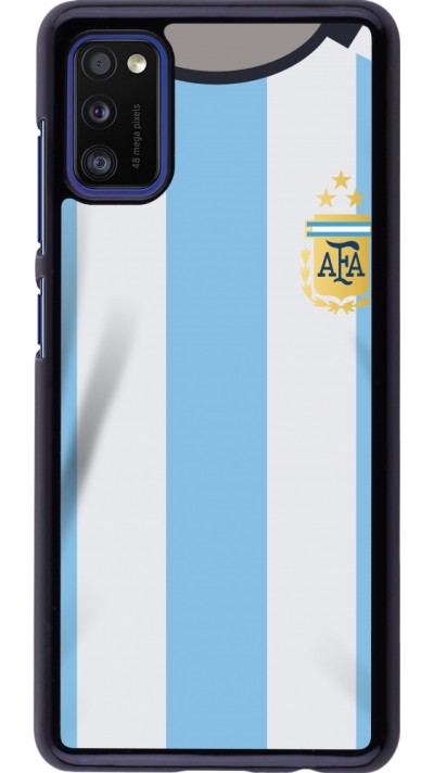 Samsung Galaxy A41 Case Hülle - Argentinien 2022 personalisierbares Fussballtrikot