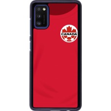 Samsung Galaxy A41 Case Hülle - Kanada 2022 personalisierbares Fussballtrikot
