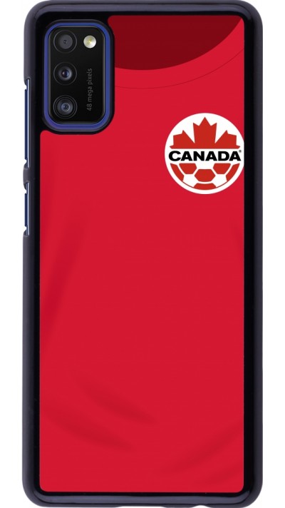 Coque Samsung Galaxy A41 - Maillot de football Canada 2022 personnalisable