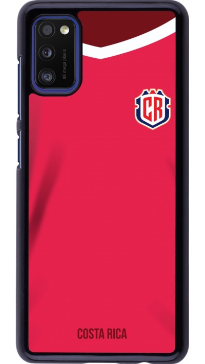Coque Samsung Galaxy A41 - Maillot de football Costa Rica 2022 personnalisable