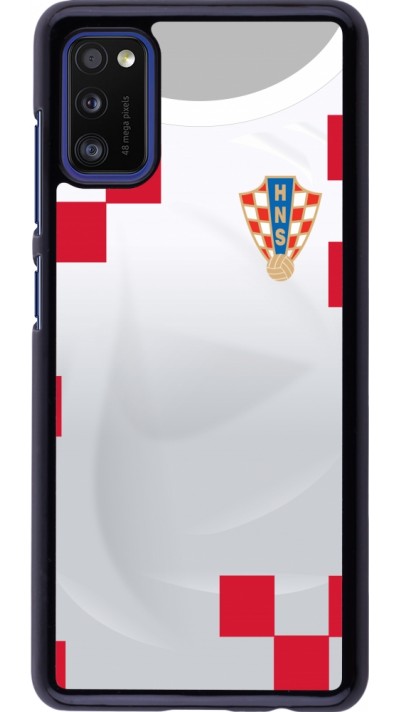 Coque Samsung Galaxy A41 - Maillot de football Croatie 2022 personnalisable