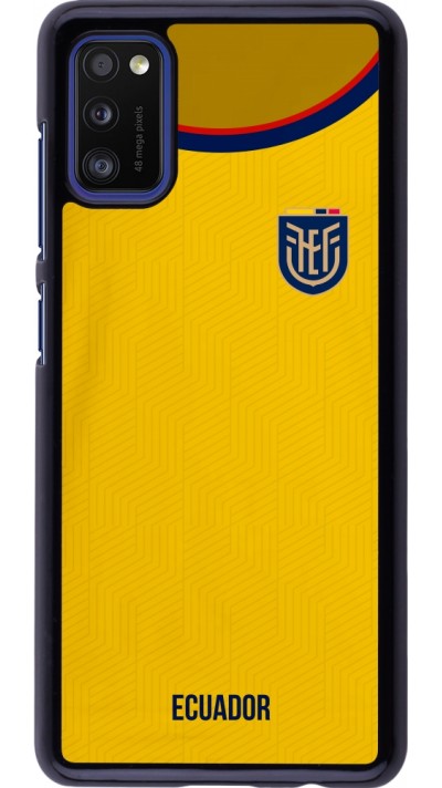 Samsung Galaxy A41 Case Hülle - Ecuador 2022 Fußballtrikot