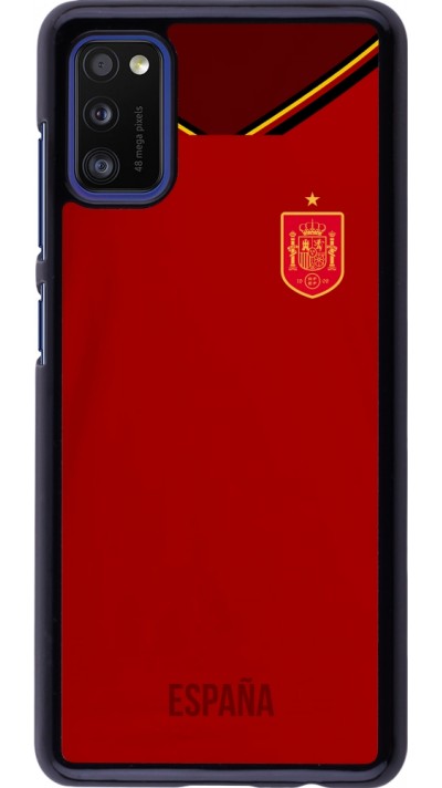 Coque Samsung Galaxy A41 - Maillot de football Espagne 2022 personnalisable