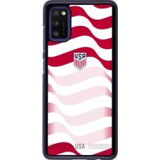 Samsung Galaxy A41 Case Hülle - Vereinigten Staaten 2026 personalisierbares Fussballtrikot
