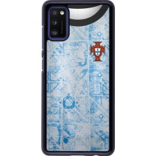 Samsung Galaxy A41 Case Hülle - Portugal Away personalisierbares Fussballtrikot
