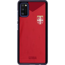 Coque Samsung Galaxy A41 - Maillot de football Serbie 2022 personnalisable