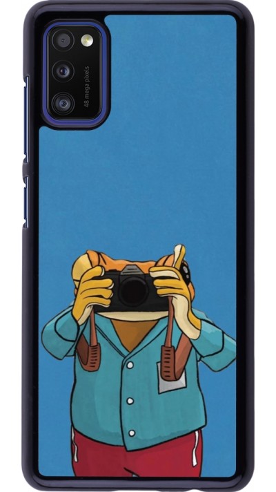 Coque Samsung Galaxy A41 - Frog with camera DTMF