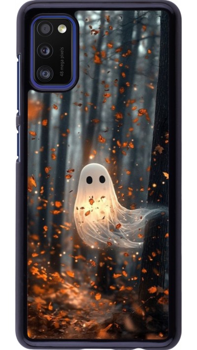 Coque Samsung Galaxy A41 - Halloween 2025 Ghost in the forest Coque Samsung Galaxy A41 - Halloween 2025 Ghost in the forest