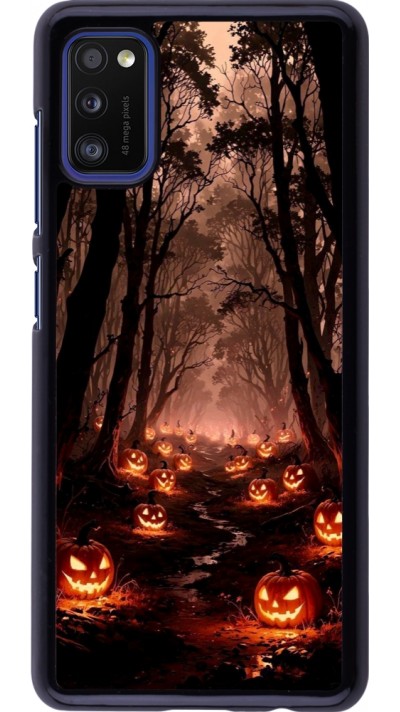 Coque Samsung Galaxy A41 - Halloween 2025 Road of Terrifying Pumpkins Coque Samsung Galaxy A41 - Halloween 2025 Road of Terrifying Pumpkins
