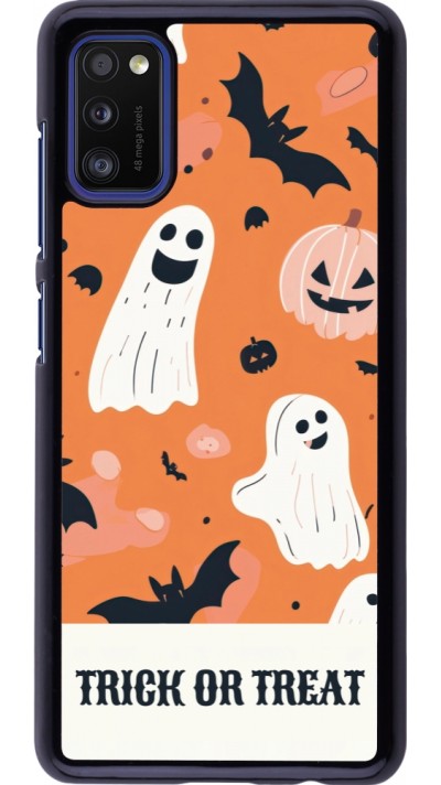 Coque Samsung Galaxy A41 - Halloween 2025 Trick treat Coque Samsung Galaxy A41 - Halloween 2025 Trick treat