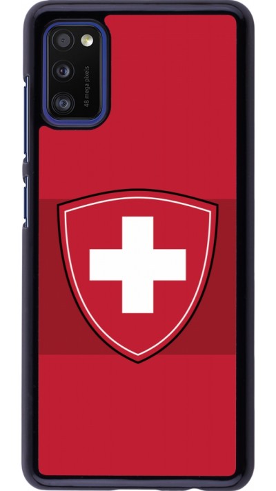 Coque Samsung Galaxy A41 - Hockey World Championship Ecusson Suisse
