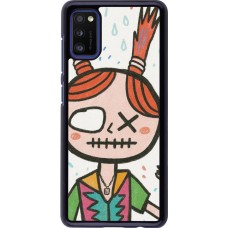 Coque Samsung Galaxy A41 - Little Girl Sketch