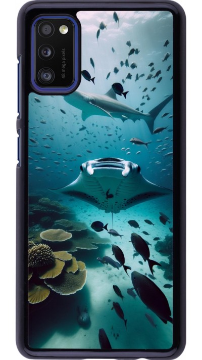 Coque Samsung Galaxy A41 - Manta Lagon Nettoyage