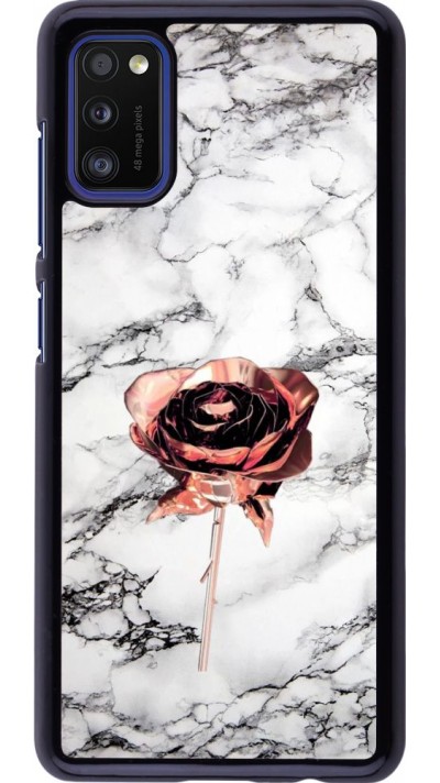 Coque Samsung Galaxy A41 - Marble Rose Gold