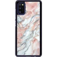 Samsung Galaxy A41 Case Hülle - Rosa Leuchtender Marmor