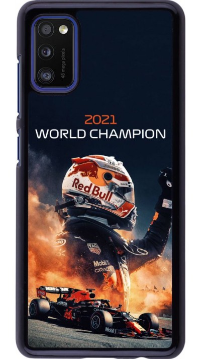 Coque Samsung Galaxy A41 - Max Verstappen 2021 World Champion