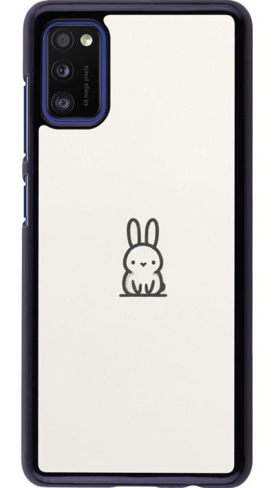 Coque Samsung Galaxy A41 - Minimal bunny cutie