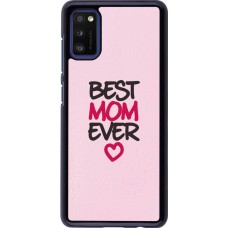 Samsung Galaxy A41 Case Hülle - Mom 2023 best Mom ever pink