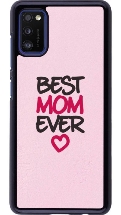 Coque Samsung Galaxy A41 - Mom 2023 best Mom ever pink