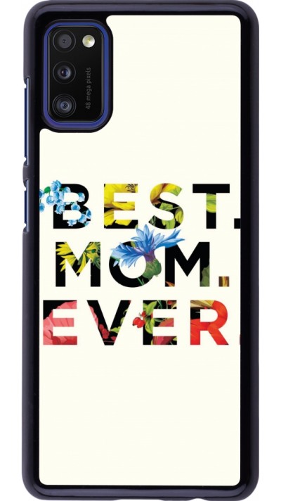Coque Samsung Galaxy A41 - Mom 2023 best Mom ever flowers