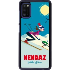 Samsung Galaxy A41 Case Hülle - Nendaz Ski Downhill