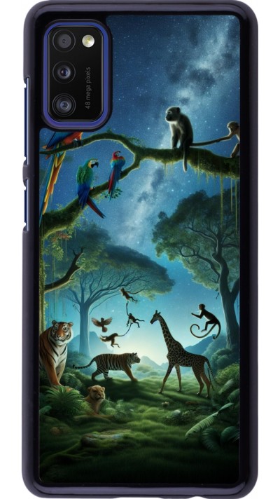 Coque Samsung Galaxy A41 - Paradis des animaux exotiques