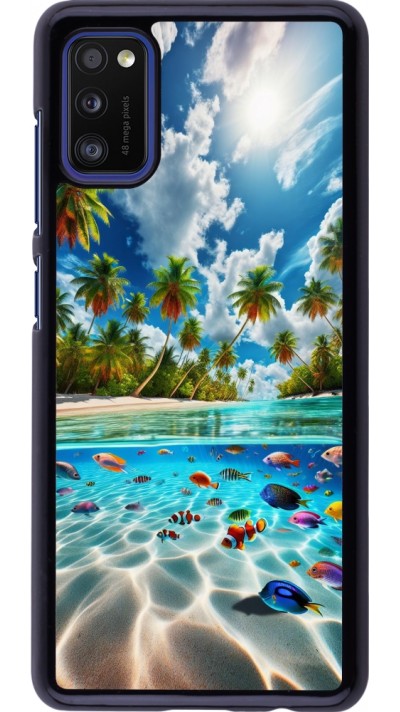 Samsung Galaxy A41 Case Hülle - Strandparadies
