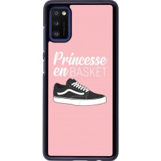 Coque Samsung Galaxy A41 - princesse en basket