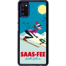 Samsung Galaxy A41 Case Hülle - Saas-Fee Ski Downhill