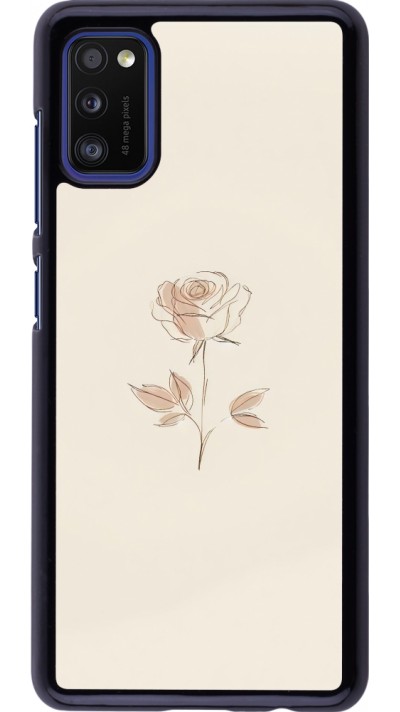 Coque Samsung Galaxy A41 - Sable Rose Minimaliste