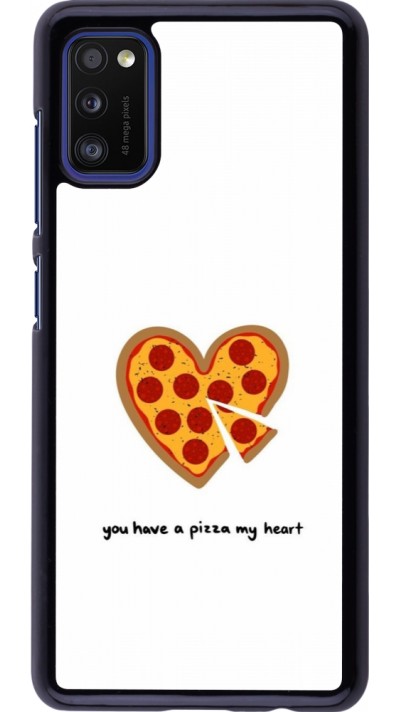 Coque Samsung Galaxy A41 - Saint Valentines Day 26 You have my pizza heart