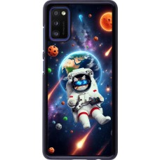 Samsung Galaxy A41 Case Hülle - VR SpaceCat Odyssee